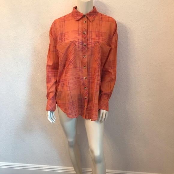 Free People Shore Vibes Button Down Shirt - Picture 6 of 16